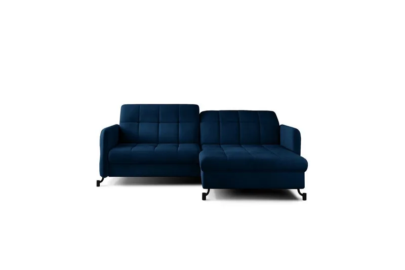 Hörnsoffa Eltap Lorelle 225x160x105 cm - Monolit 77, Blå, Höger — Monolit 77, Blå, Höger