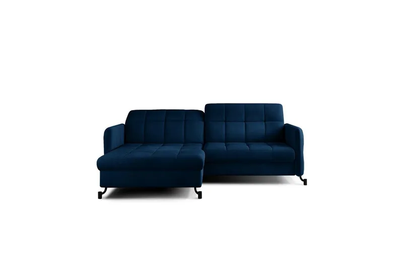 Hörnsoffa Eltap Lorelle 225x160x105 cm - Monolit 77, Blå, Vänster — Monolit 77, Blå, Vänster