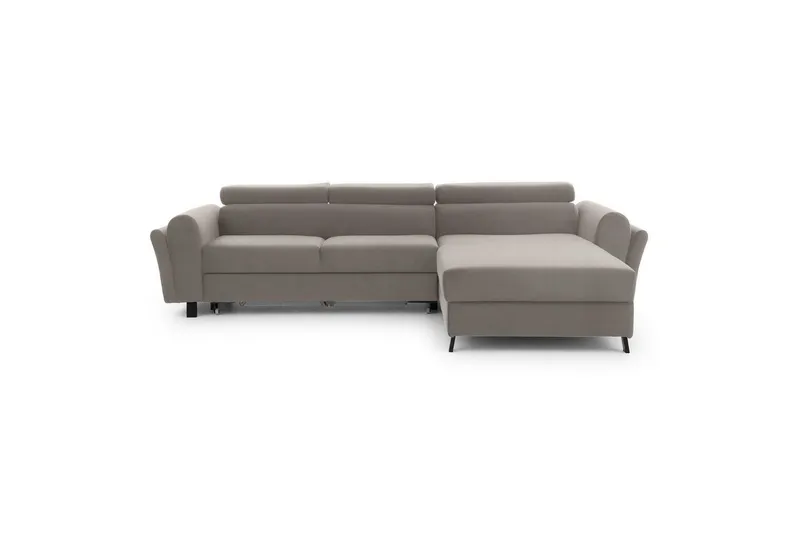 Hörnsoffa Eltap Mariall 288x200x92 cm - Paros 02, Beige, Höger — Paros 02, Beige, Höger