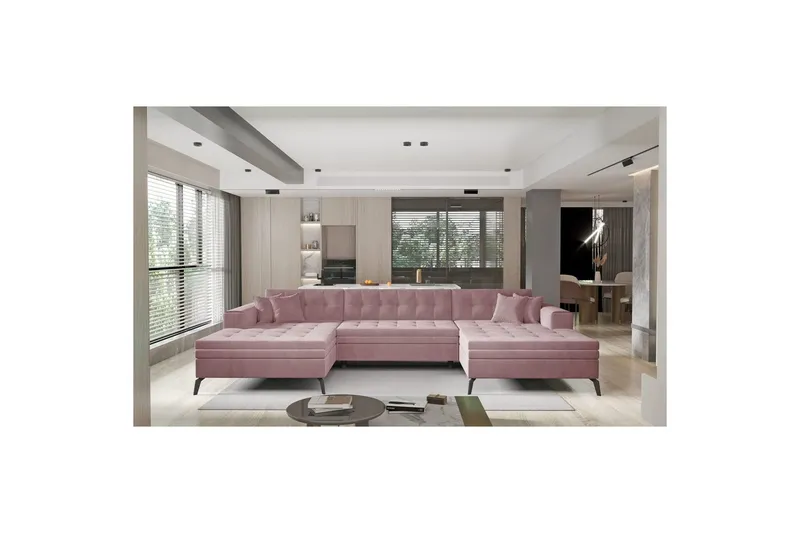 Hörnsoffa Eltap Vertizo 350x170x93 cm - Nube 24, Symmetrisk — Nube 24, Symmetrisk