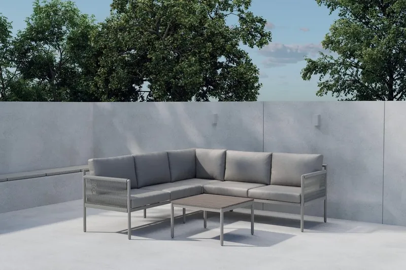 Hörnsoffset Kos Utomhus - beige — Venture Home