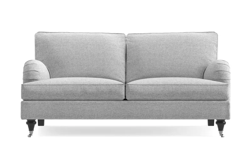 Howard Classic 2-sits Tygsoffa - Grå (Art.nr 1720981) — Bloomington