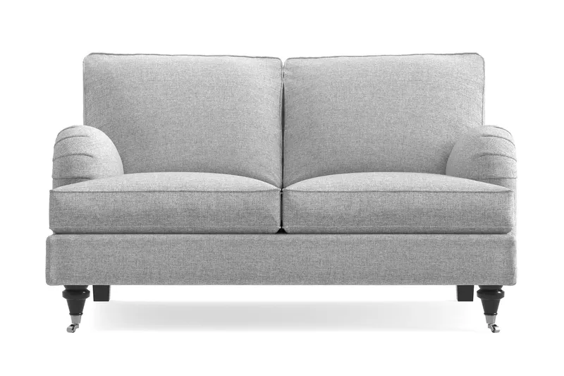 Howard Classic 2-sits Tygsoffa - Grå (Art.nr 1720967) — Bloomington