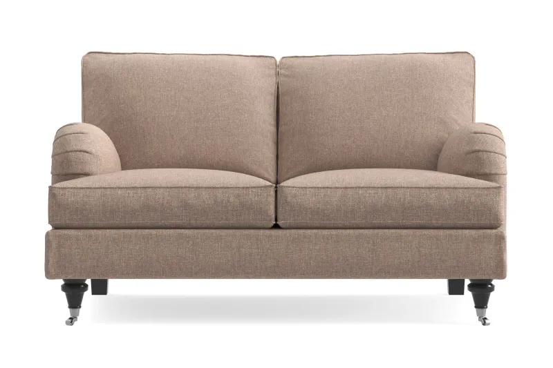 Howard Classic 2-sits Tygsoffa - Mörkbeige (Art.nr 1720994) — Bloomington