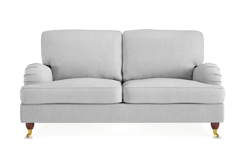 Howard Lyx 2-sits Tygsoffa - Ljusgrå (Art.nr 1481217) — Bloomington