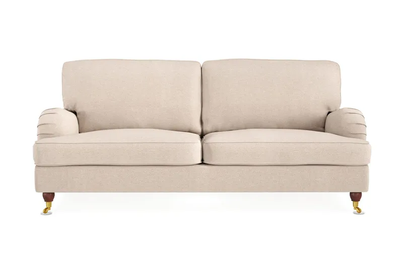Howard Lyx 3-sits Tygsoffa - Beige — Bloomington
