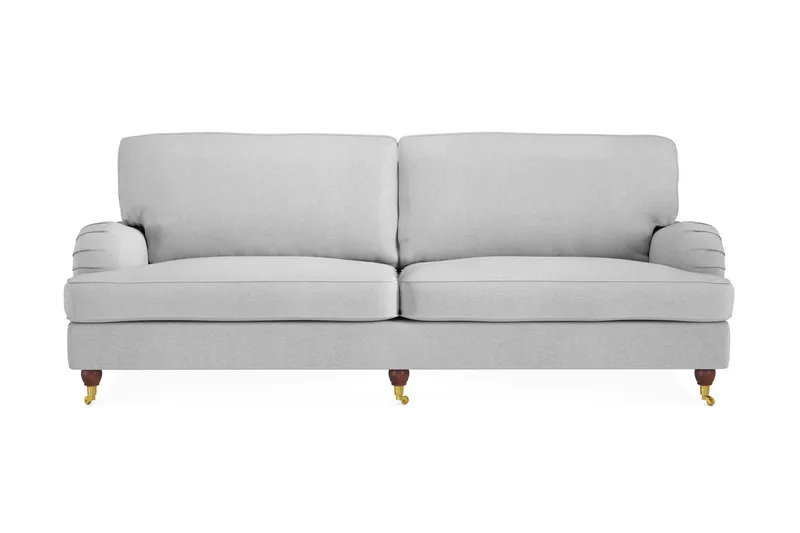 Howard Lyx 4-sits Tygsoffa - Ljusgrå (Art.nr 1481188) — Bloomington