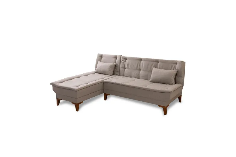 Hunterville Bäddsoffa m. Divan 4-sits - Beige (Art.nr 1794067) — Beige