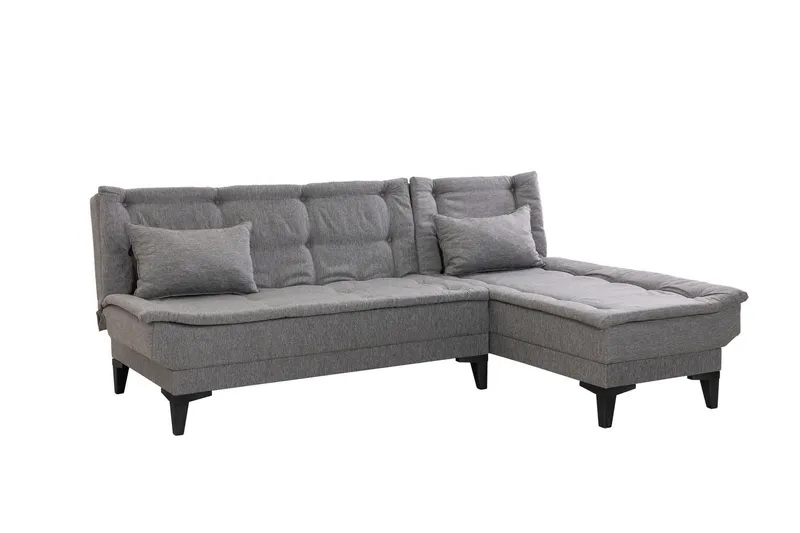 Hunterville Bäddsoffa m. Divan 4-sits - Grå (Art.nr 1793857) — Grå