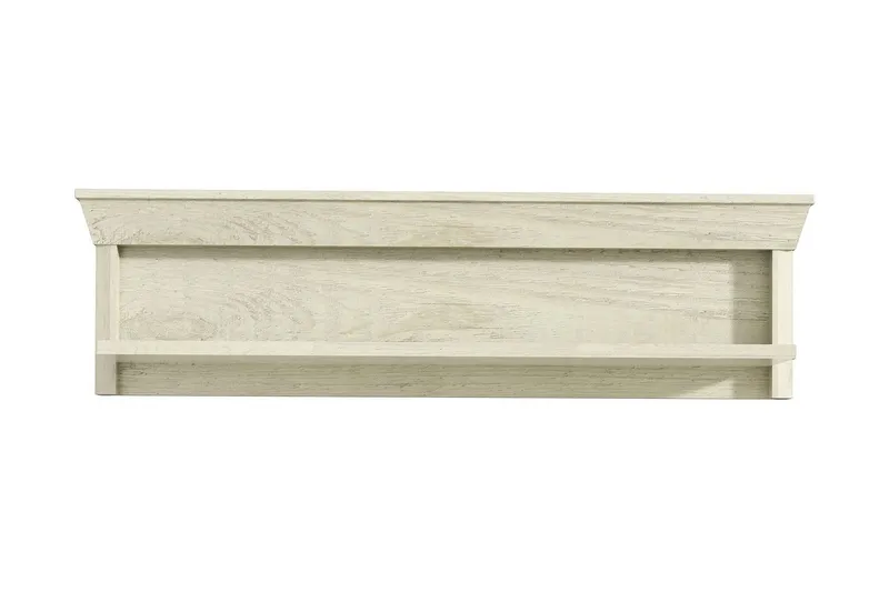 Hurlston Vägghylla 123 cm - Vit — Vit