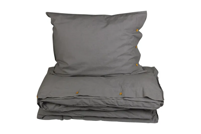 Hygge Bäddset 150x210 cm Grå - Fondaco — Fondaco