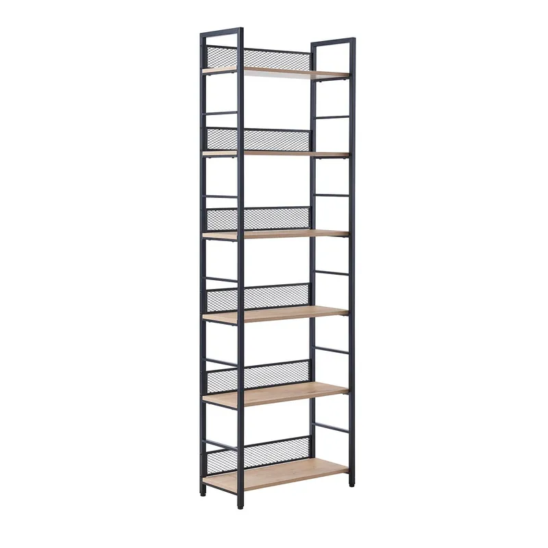 Hylla Hector ask/svart 60x28x187 cm - ask/svart — ask/svart