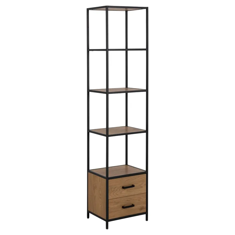 Hylla Seaford 42x35x185 cm - naturlig — naturlig