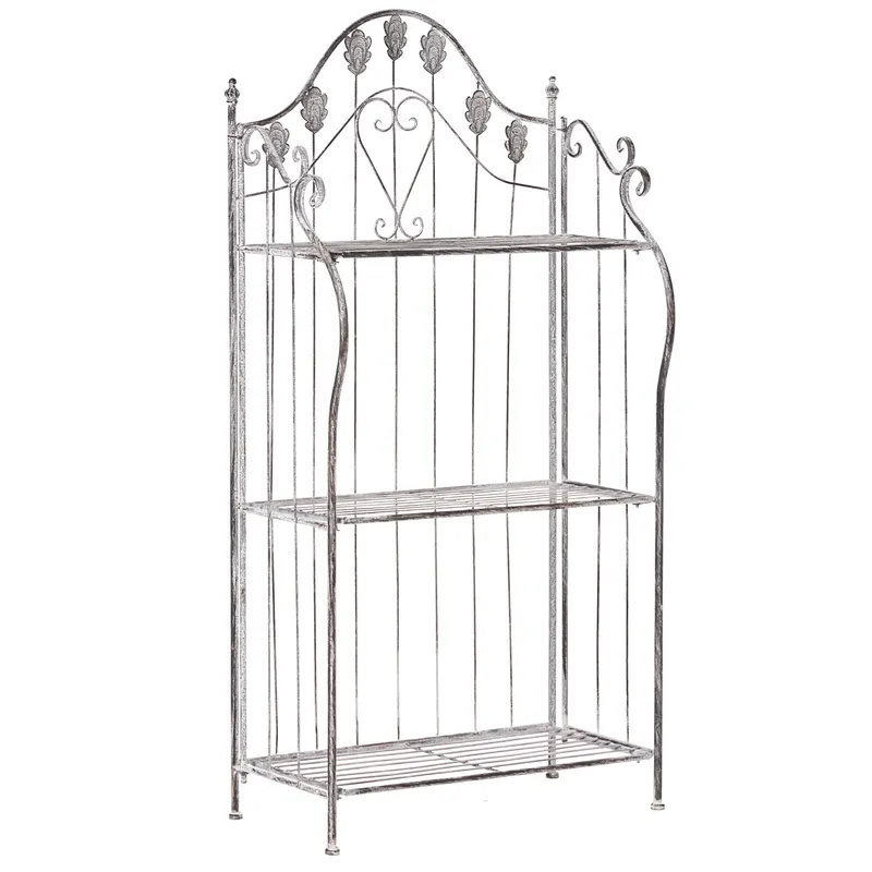Hylla utomhus Visano 59 cm - Grå — Grå