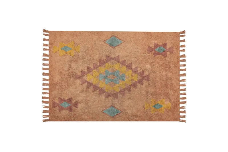 Igdir Bomullsmatta 140x200 cm - Orange — Orange