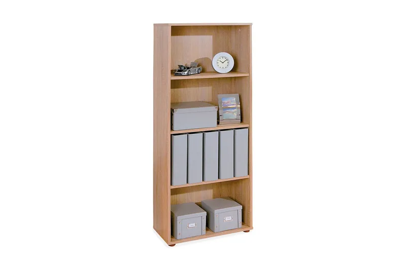 Imhilde Bokhylla 60x145 cm - Ljus Ek — Scandinavian Choice