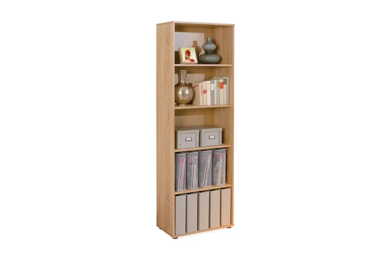 Imhilde Bokhylla 60x180 cm - Ljus Ek — Scandinavian Choice