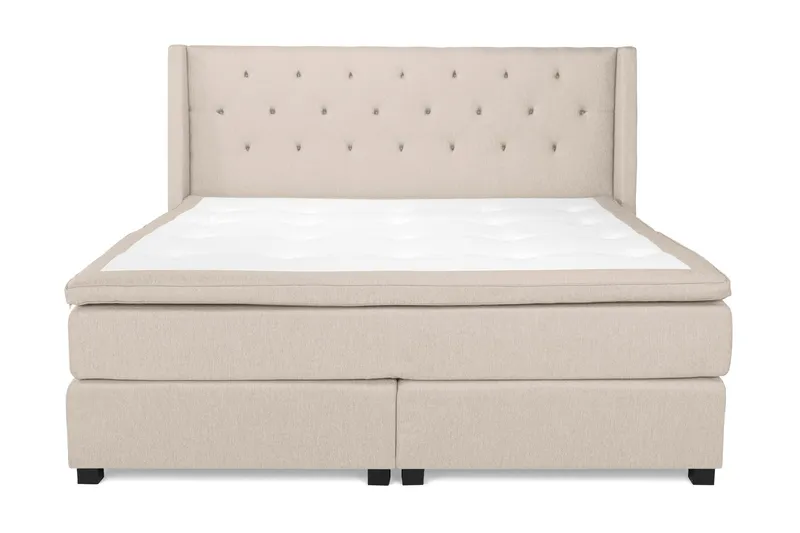 Imperia Kontinentalsäng 210x210 cm - Beige — Berg & Strand
