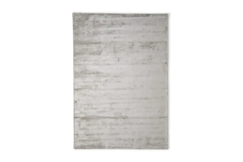 Indra Viskosmatta 200x300 - Silver — Venture Home