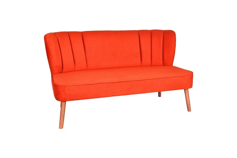 Indumati Soffa 2-sits - Röd — Röd