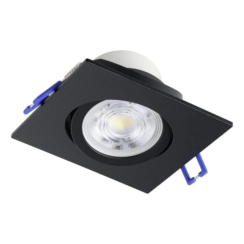 Infälld Lampa Saliceto Mobil Svart 4000K - 8,8 cm — 8,8 cm
