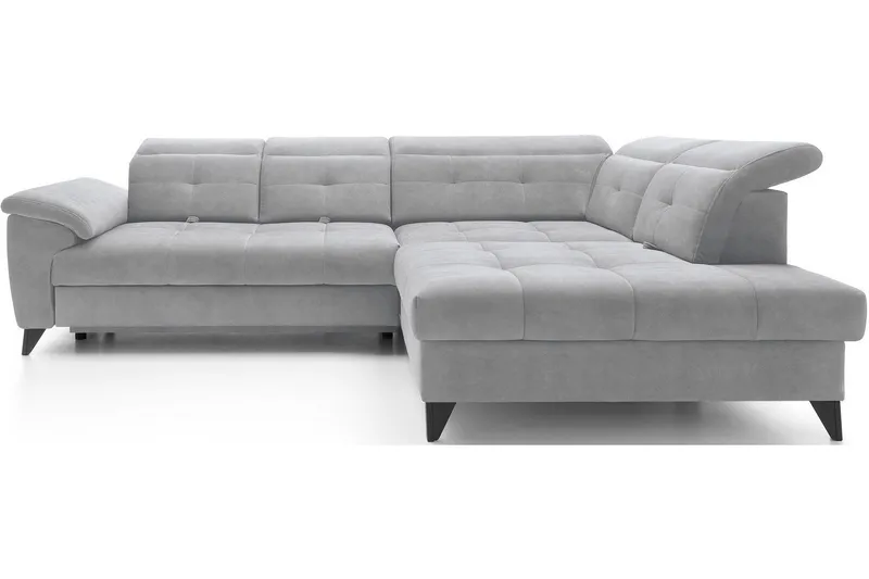 Inferne 5-sits Soffa med Schäslong - Grå (Art.nr 3056903) — Grå