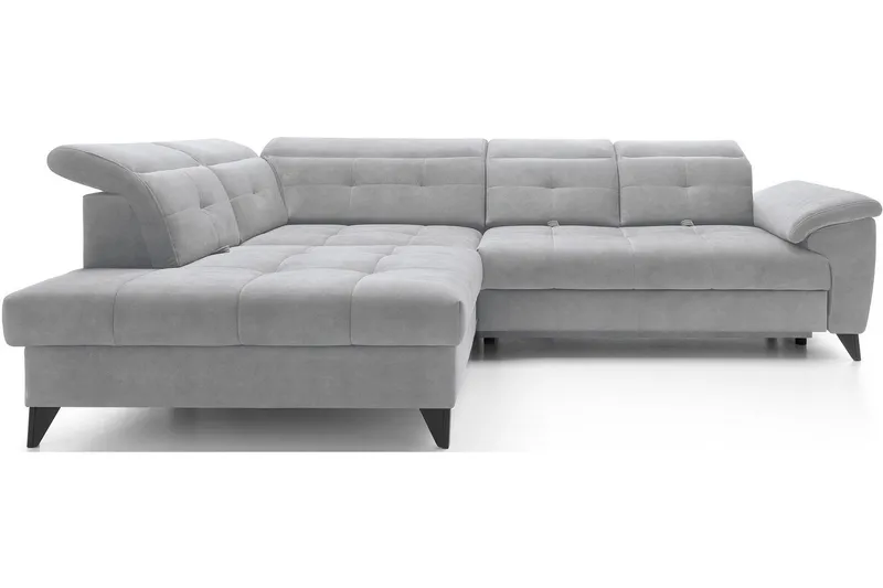 Inferne 5-sits Soffa med Schäslong - Grå (Art.nr 3056929) — Grå