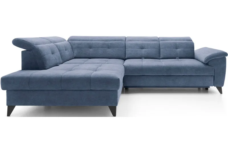 Inferne 5-sits Soffa med Schäslong - Mörkblå (Art.nr 3056890) — Mörkblå