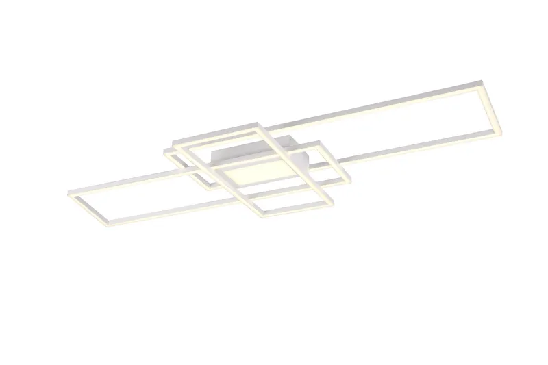 Irvine LED Plafond mattvit - Matt vit — Trio Lighting