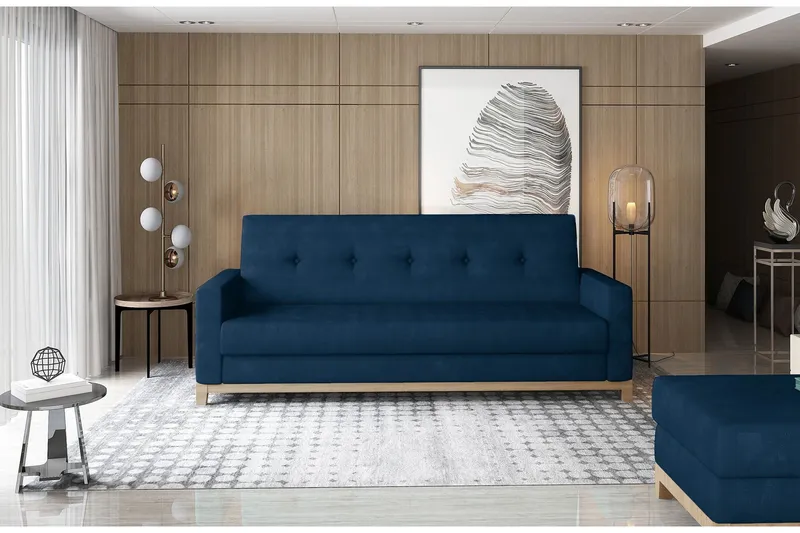 Iselene 2-sits Bäddsoffa - Blå (Art.nr 1026681) — Blå