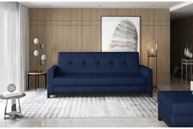Iselene 2-sits Bäddsoffa - Blå (Art.nr 1026322) — Blå