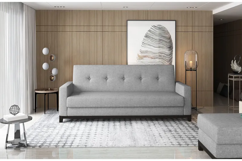 Iselene 2-sits Bäddsoffa - Grå (Art.nr 1026555) — Grå