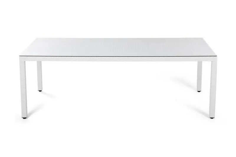 Italy Trädgårdsbord 220 cm - Vit — Vit