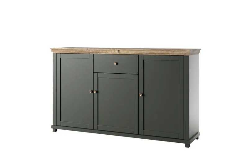 Ivreri Sideboard 42x160 cm - Khaki/Natur — Khaki/Natur