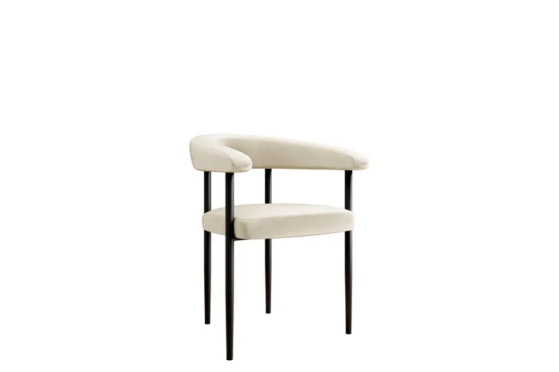 Jacklyn Karmstol - Beige/Svart — Beige/Svart