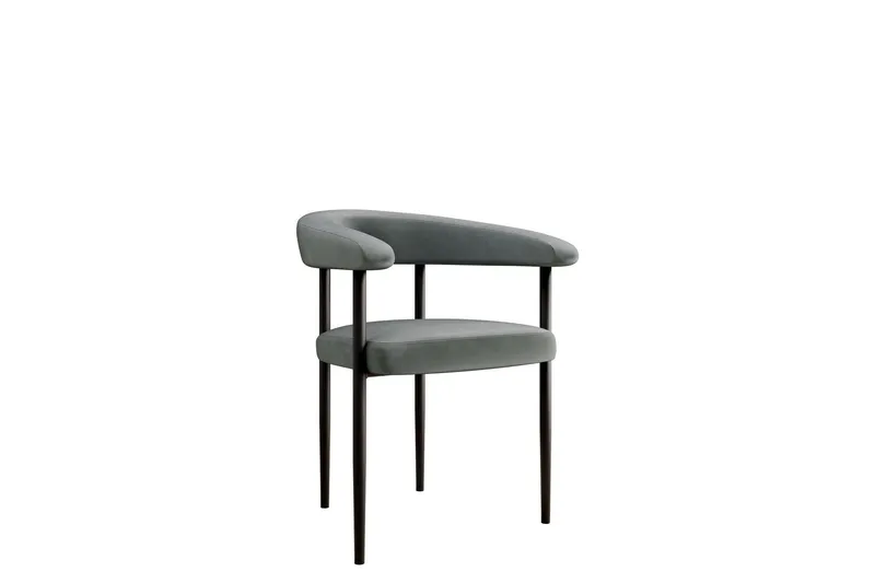 Jacklyn Karmstol - Grå/Svart (Art.nr 3068392) — Grå/Svart