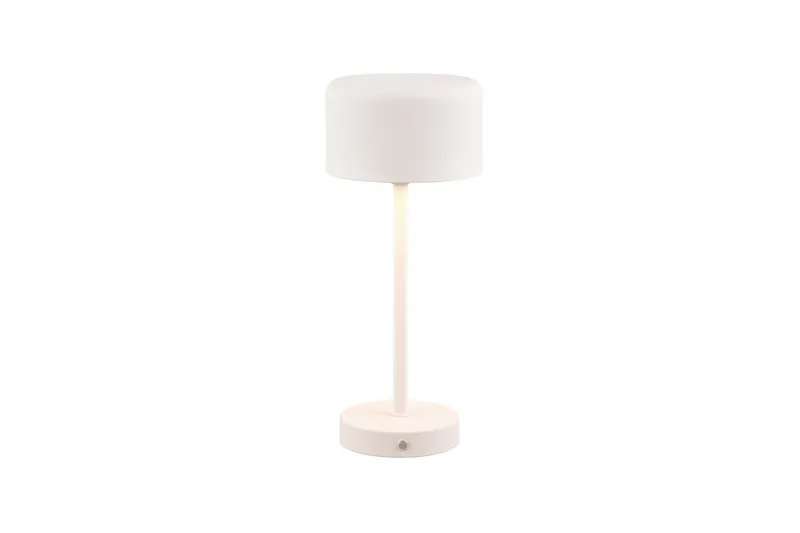 Jeff LED Bordslampa mattvit uppladdningsbar - Matt vit — Trio Lighting