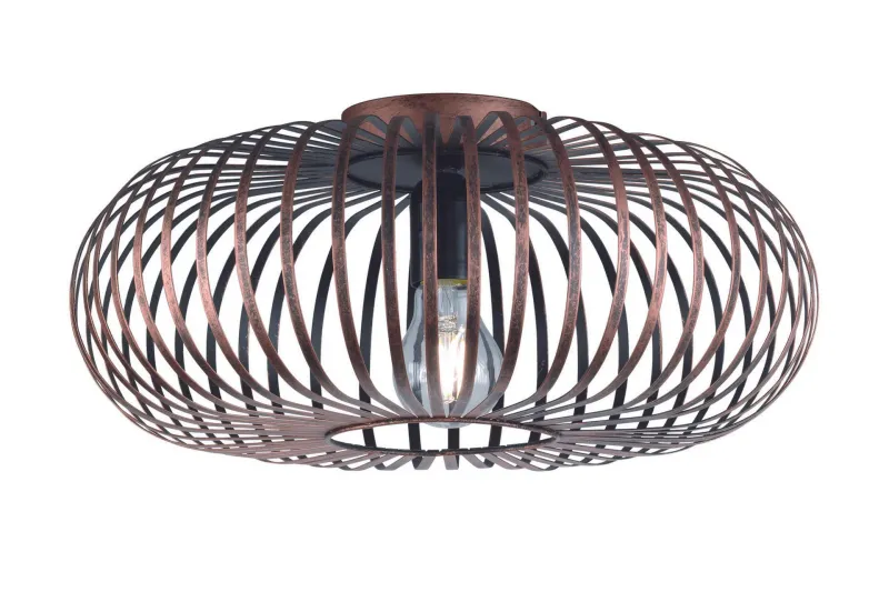 Johann Plafond 40cm E27 antikkoppar - Koppar — Trio Lighting