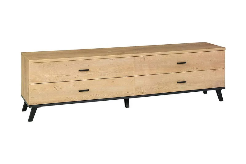 John TV-bänk 181x40x50 cm - Beige/Brun — Beige/Brun