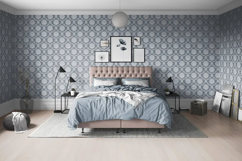 Joluma Kontinentalsäng Fast 160x200 cm - (+Fler val) 160x200 cm Vintagerose (Art.nr 1518221) — Drömvik