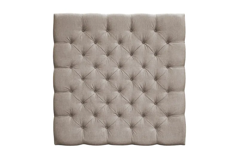 Joluma Sänggavel 120 Knappar - Beige — Drömvik