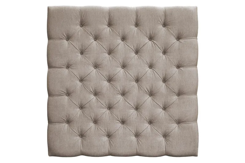 Joluma Sänggavel 140 Knappar - Beige — Drömvik