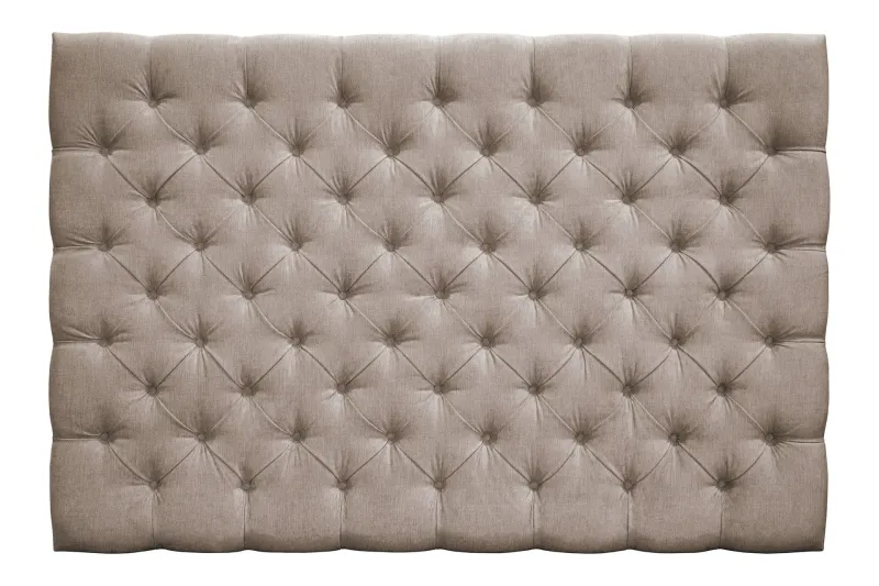 Joluma Sänggavel 180 Knappar - Beige — Drömvik