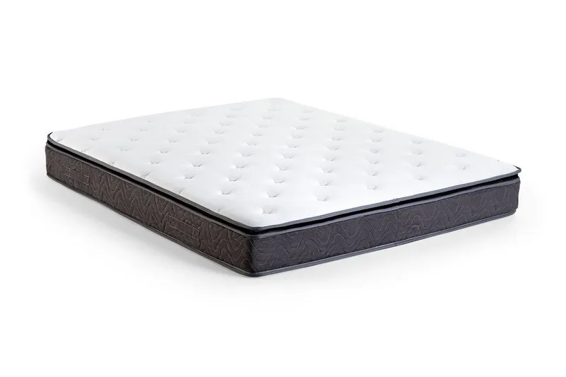 Joy Resårmadrass 140 200 cm - Grå — Bedly