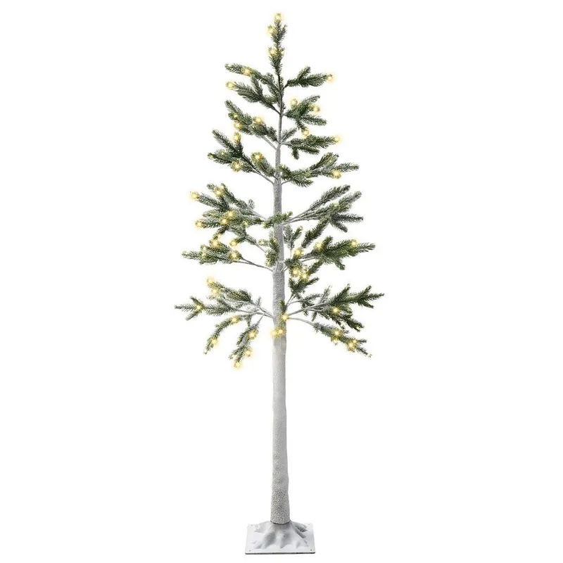 Juldekoration Utomhus Albioni - Vit, Grön/57x57x180 cm — Vit, Grön/57x57x180 cm