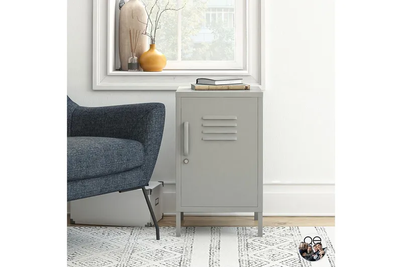 Juliette Sidobord 38x40 cm Beige - Novogratz — Queer Eye