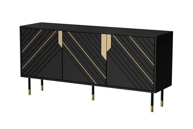 Juniskär Highboard - Svart (Art.nr 3030441) — Scandinavian Choice