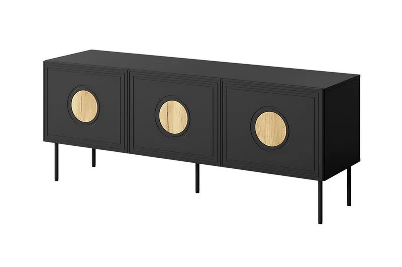 Juniskär Tv-skåp 151 cm - Svart — Scandinavian Choice