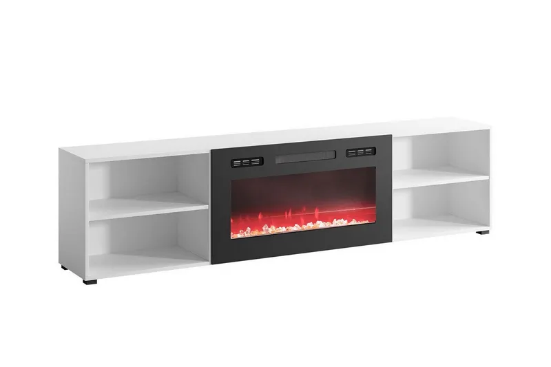 Juniskär Tv-skåp 200 cm - Vit — Scandinavian Choice