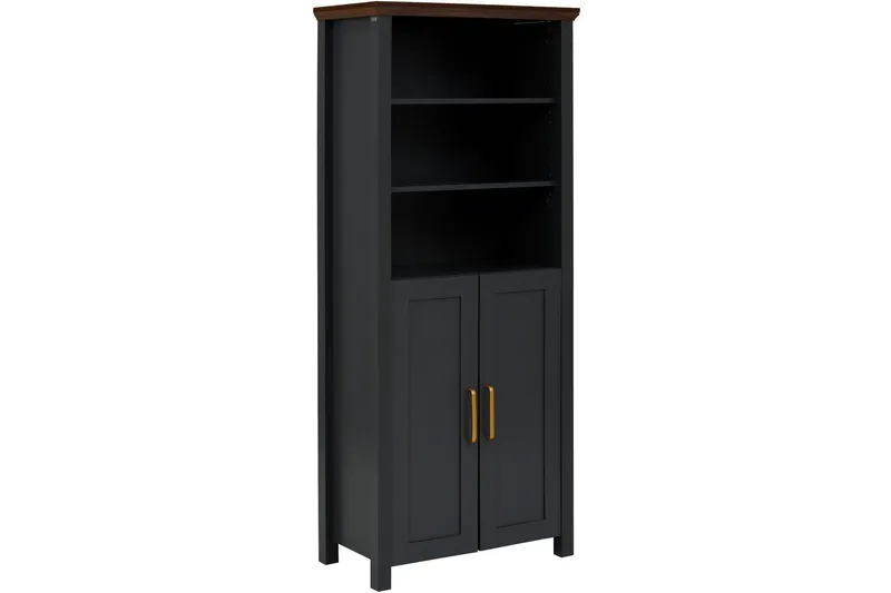 Juntolah Bokhylla 75x39 cm - Svart — Svart